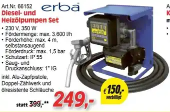 Zgonc Diesel- und Heizölpumpen Set Angebot