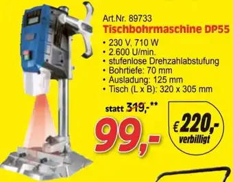 Zgonc Tischbohrmaschine DP55 Angebot