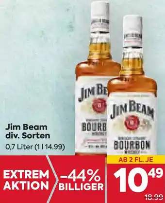 Billa Jim Beam div. Sorten 0,7 Liter Angebot