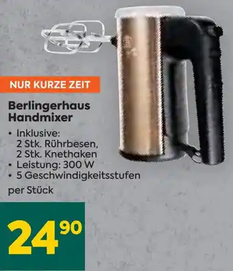 Billa Berlingerhaus Handmixer Angebot