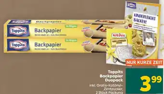 Toppits Backpapier Duopack