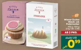 Billa Wiener Zucker Bio-Staubzucker 500 g Angebot