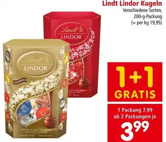 Interspar Lindt Lindor Kugeln 200 g Angebot