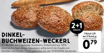 Interspar DINKEL- BUCHWEIZEN-WECKERL Angebot