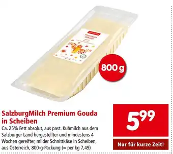 Interspar SalzburgMilch Premium Gouda in Scheiben Angebot