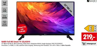 Interspar NABO Full HD Smart TV 32LA5010 Angebot