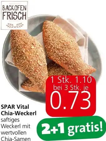 Eurospar SPAR Vital Chia-Weckerl Angebot