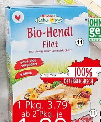 Eurospar Bio-Sous Vide Hendlfilet Angebot