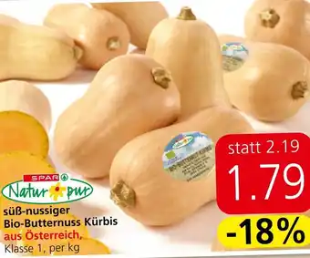 Eurospar süß-nussiger Bio-Butternuss Kürbis aus Österreich, Angebot