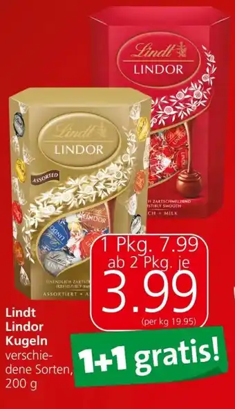Eurospar Lindor kugel Angebot