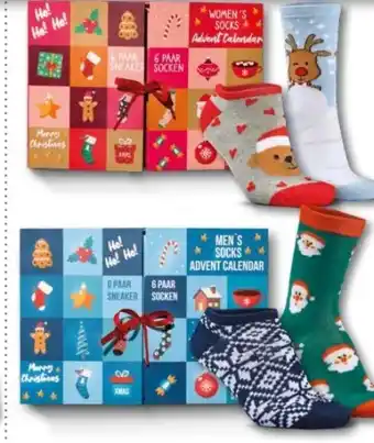 Interspar Damen socken adventkalender Angebot
