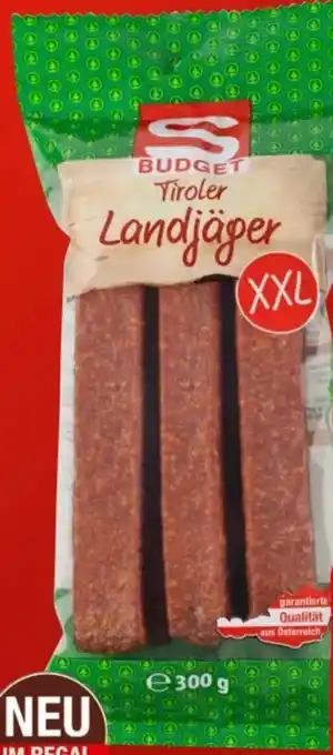 Spar Tiroler landjäger Angebot