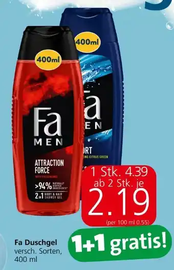 Spar Duschgel Angebot
