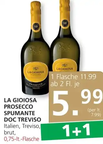SPAR Gourmet Prosecco spumante treviso Angebot