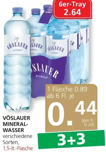 SPAR Gourmet Mineralwasser Angebot