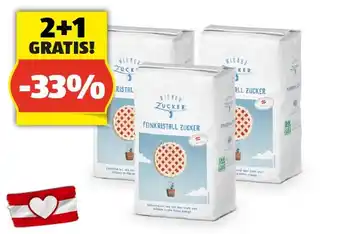 Hofer Wiener zucker feinkristallzucker, 1 kg Angebot