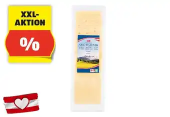 Hofer Milfina xxl käseselektion in scheiben, 800 g Angebot
