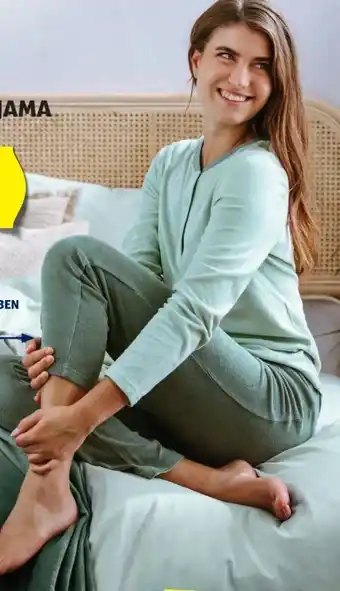 Hofer Damen frotte-pyjama Angebot