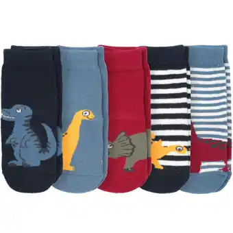 Ernsting's family 5 paar baby socken mit dino-motiven Angebot