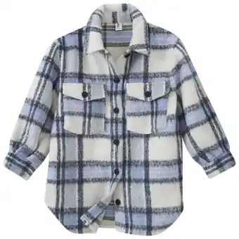Ernsting's family Mädchen hemdjacke im karo-look Angebot