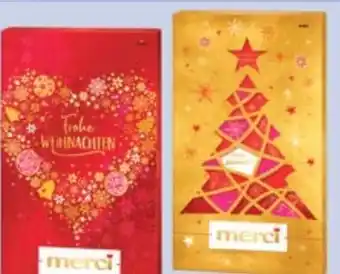 Maximarkt Merci adventkalender Angebot