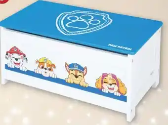 Lidl Spielzeugtruhe peppa wutz/paw patrol Angebot