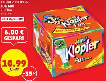 PENNY KLEINER KLOPFER FUN MIX pro Box Angebot