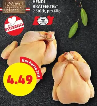 PENNY HENDL BRATFERTIG* 2 Stück, pro Kilo Angebot