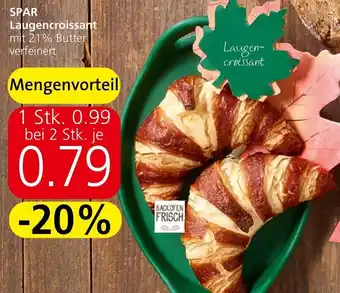 Spar SPAR Laugencroissant Angebot