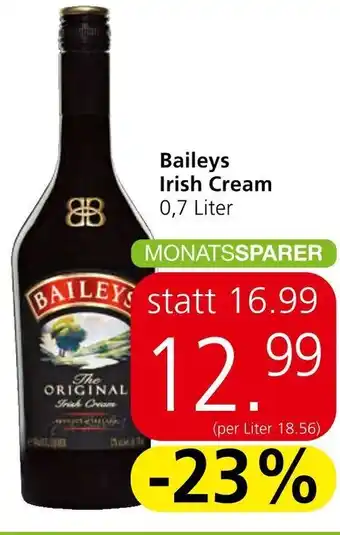 Spar Baileys Irish Cream 0,7 Liter Angebot