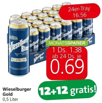 Spar Wieselburger Gold 0,5 Liter Angebot