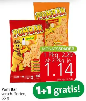 Spar Pom Bär versch. Sorten, 65 g Angebot