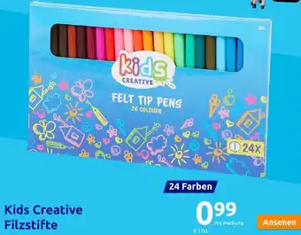 Action Kids Creative Filzstifte Angebot