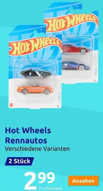 Action Hot Wheels Rennautos Angebot