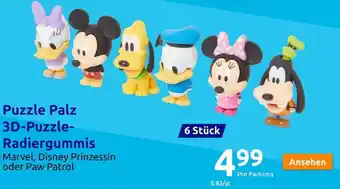 Action Puzzle Palz 3D-Puzzle- Radiergummis Angebot