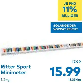 T&G Ritter Sport Minimeter Angebot