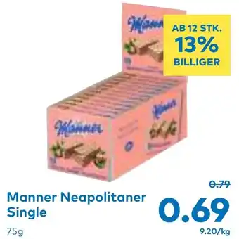 T&G Manner Neapolitaner Single Angebot