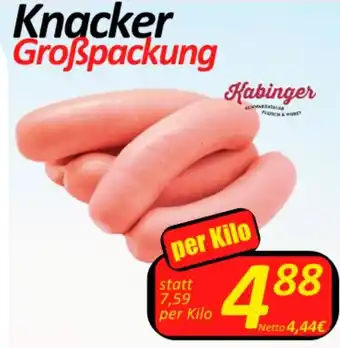 Wurstico Knacker Großpackung per Kilo Angebot
