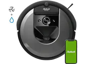 Media Markt Irobot i817840 roomba saug- und wischroboter (schwarz, laufzeit: bis zu 75 minuten) Angebot