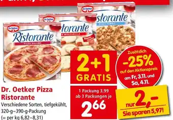 Interspar Dr. Oetker Pizza Ristorante Angebot