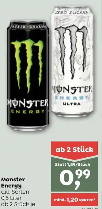 ADEG Monster Energy 0,5 Liter Angebot