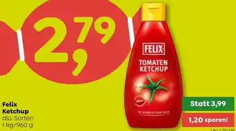 ADEG Felix Ketchup div. Sorten 1 kg/ 960 g Angebot
