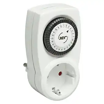 Bauhaus Tages-zeitschaltuhr (weiß, mechanisch, 3 500 w) Angebot