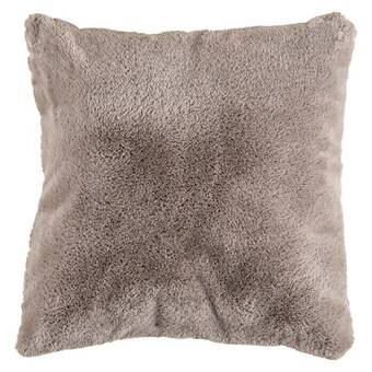 Bauhaus Kissen happy (taupe, 48 x 48 cm, 100 % polyester) Angebot