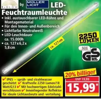 Norma LED- Feuchtraumleuchte Angebot