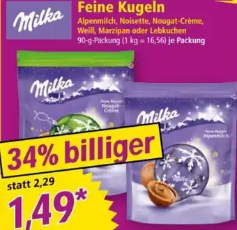 Norma Milka Feine Kugeln Angebot