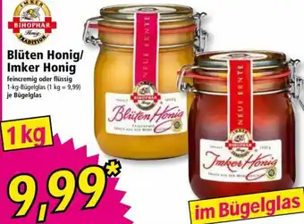 Norma Blüten Honig/ Imker Honig 1 kg Angebot