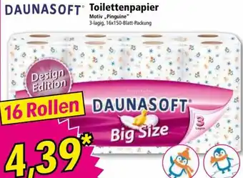 Norma DAUNASOFT Toilettenpapier Angebot