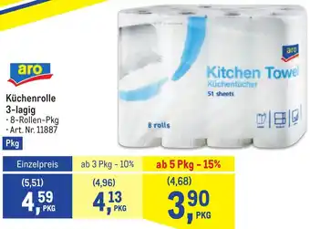 Metro Küchenrolle 3-lagig Angebot