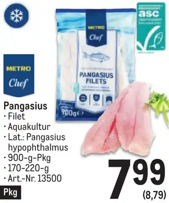 Metro Pangasius • 900-g-Pkg Angebot